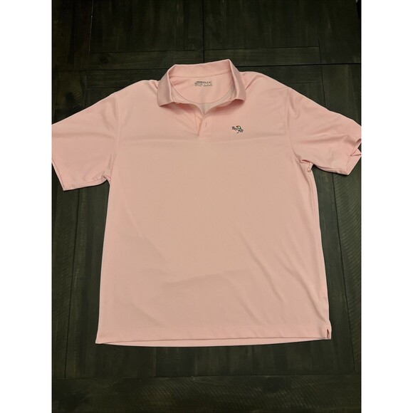 Nike Golf Dri-Fit XL Golf Polo With Bay Hill Logo Pink And Excellent Condition - Picture 3 of 6
